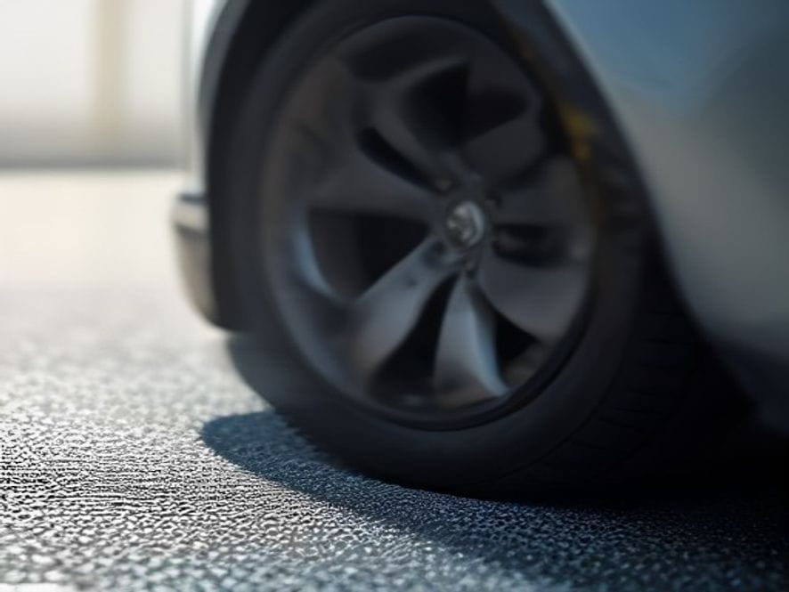 car polishing glossy paint